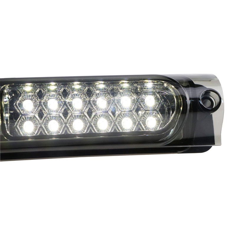 Tresound for 1997-2003 Ford F150 2004 F-150 Heritage LED Bar 3rd Third Tail Brake Light Rear Cargo Lamp High Mount Stop light (Chrome Housing Smoked Lens) - Image 4